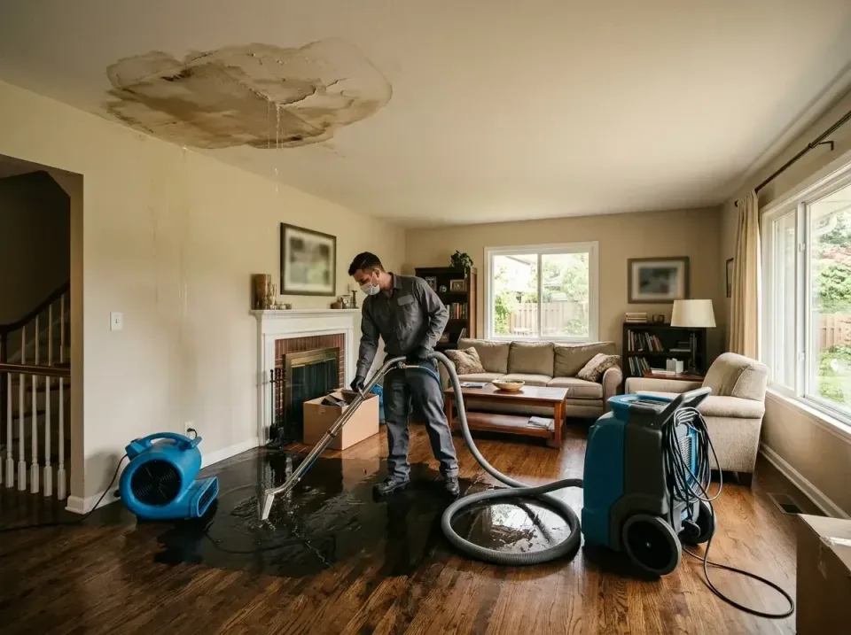attic-pipe-burst-ceiling-drip-008 — frequently asked questions, Water Damage Restoration & Carpet Care in Surf City, NC
